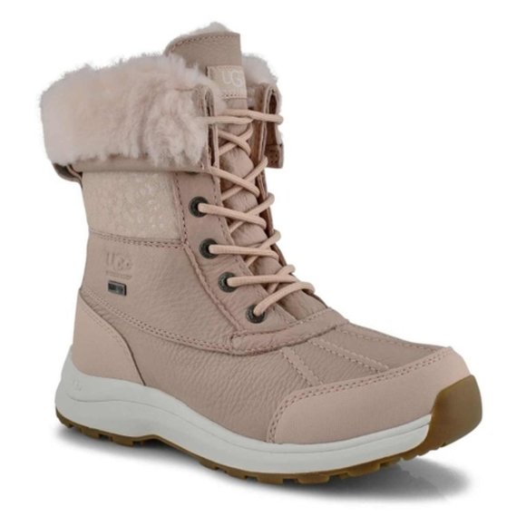 UGG Women's Pink Winter Boots - Picture 2 of 9